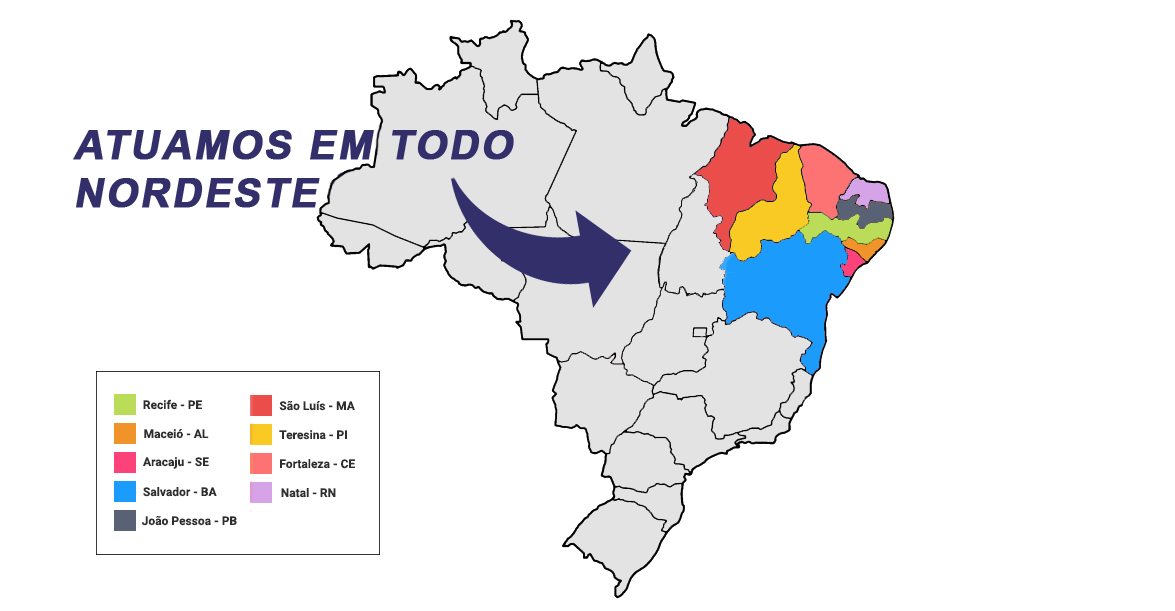 Onde nós atuamos